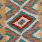 Kilim szőnyeg Chobi 60x90 kézi szövésű afgán gyapjú kilim