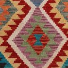 Kilim szőnyeg Chobi 62x80 kézi szövésű afgán gyapjú kilim