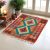 Kilim szőnyeg Chobi 88x64 kézi szövésű afgán gyapjú kilim