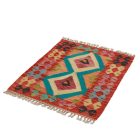 Kilim szőnyeg Chobi 88x64 kézi szövésű afgán gyapjú kilim