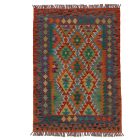 Kilim szőnyeg Chobi 144x106 kézi szövésű afgán gyapjú kilim