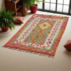 Afgán Kilim szőnyeg Chobi 131x81 kézi szövésű etnikai kilim