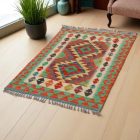 Afgán Kilim szőnyeg Chobi 125x84 kézi szövésű etnikai kilim