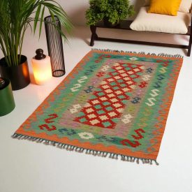   Afgán Kilim Chobi 157x101 afgán kézi síkszövött szőnyeg
