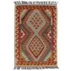 Kilim szőnyeg Chobi 115x81 kézi szövésű afgán gyapjú kilim