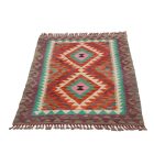 Kilim szőnyeg Chobi 84x122 kézi szövésű afgán gyapjú kilim