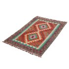 Kilim szőnyeg Chobi 84x122 kézi szövésű afgán gyapjú kilim