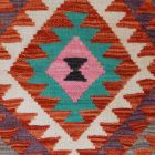 Kilim szőnyeg Chobi 84x122 kézi szövésű afgán gyapjú kilim