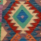 Afgán Kilim szőnyeg Chobi 126x80 kézi szövésű etnikai kilim