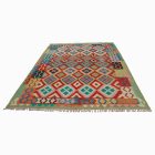 Kilim szőnyeg Chobi 205x293 kézi szövésű afgán gyapjú kilim