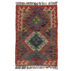 Etnikai Kilim szőnyeg Chobi 94x66 kézi szövésű afgán gyapjú kilim