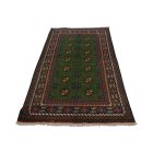 Keleti futószőnyeg Aqcha Bukhara 96x205 kézi csomózású afgán szőnyeg