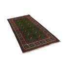 Keleti futószőnyeg Aqcha Bukhara 96x205 kézi csomózású afgán szőnyeg