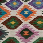 Maimana Kilim szőnyeg 123x177 afgán kézi szövésű Kilim