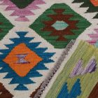 Maimana Kilim szőnyeg 123x177 afgán kézi szövésű Kilim