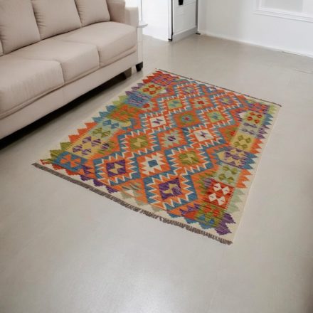 Kézi szövésű Kilim 126x178 Maimana Kilim szőnyeg
