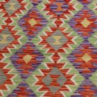Maimana Kilim szőnyeg 125x183 afgán kézi szövésű Kilim
