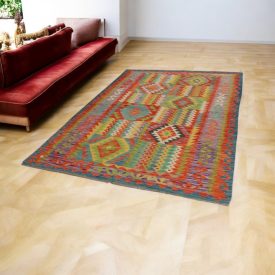 Kézi szövésű Kilim 166x238 Maimana Kilim szőnyeg