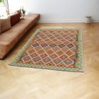 Afgán Kilim szőnyeg Chobi 152x199 etnikai kézi szövésű Kilim