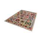 Gyapjú Kilim szőnyeg Chobi 166x250 kézi szövésű afgán Kilim