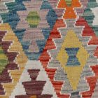 Kézi szövésű Kilim Chobi 215x293 afgán gyapjú Kilim szőnyeg