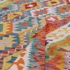 Kézi szövésű Kilim Chobi 215x293 afgán gyapjú Kilim szőnyeg