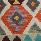 Afgán Kilim szőnyeg Chobi 205x295 etnikai kézi szövésű Kilim