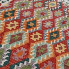 Chobi Kilim szőnyeg 209x290 kézi szövésű gyapjú kelim