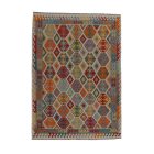 Afgán Kilim szőnyeg Chobi 210x295 etnikai kézi szövésű Kilim