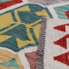 Afgán Kilim szőnyeg Chobi 210x295 etnikai kézi szövésű Kilim