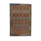 Afgán Kilim szőnyeg Chobi 200x295 etnikai kézi szövésű Kilim