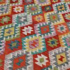 Afgán Kilim Chobi 204x290 kézzel szövött Kilim szőnyeg