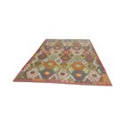 Maimana Kilim szőnyeg 296x200 afgán kézi szövésű Kilim