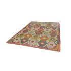 Maimana Kilim szőnyeg 296x200 afgán kézi szövésű Kilim