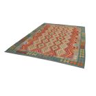 Kilim szőnyeg Chobi 206x292 afgán kézi szövésű kelim