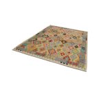 Afgán Kilim szőnyeg Chobi 205x297 etnikai kézi szövésű Kilim