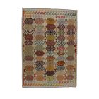 Kézi szövésű Kilim Chobi 212x294 afgán gyapjú Kilim szőnyeg