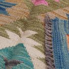 Gyapjú Kilim szőnyeg Chobi 203x298 kézi szövésű afgán Kilim