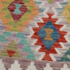 Gyapjú Kilim szőnyeg Chobi 250x296 kézi szövésű afgán Kilim