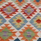 Chobi Kilim futószőnyeg 89x293 kézi szövésű gyapjú kelim