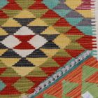 Gyapjú Kilim szőnyeg Chobi 83x119 kézi szövésű afgán Kilim