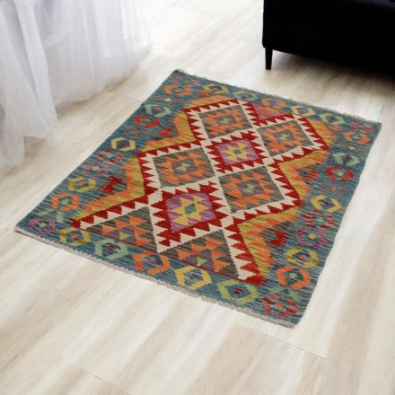 Afgán Kilim szőnyeg Chobi 86x126 etnikai kézi szövésű Kilim