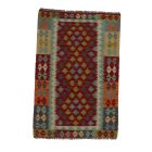 Maimana Kilim szőnyeg 85x125 afgán kézi szövésű Kilim