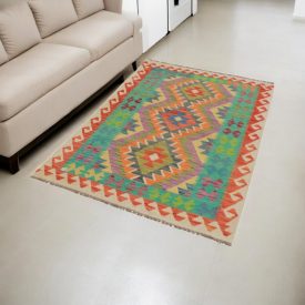 Chobi Kilim szőnyeg 103x162 kézi szövésű gyapjú kelim