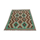Maimana Kilim szőnyeg 103x154 afgán kézi szövésű Kilim