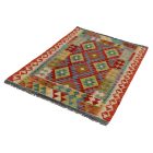 Gyapjú Kilim szőnyeg Chobi 106x151 kézi szövésű afgán Kilim