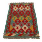 Autentikus Kilim szőnyeg 60x92 kézi szövésű gyapjú Kilim