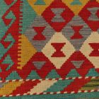 Autentikus Kilim szőnyeg 60x92 kézi szövésű gyapjú Kilim