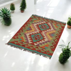Kézi szövésű Kilim 65x93 Maimana Kilim szőnyeg