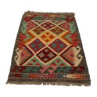 Etnikai Kilim szőnyeg Chobi 62x89 kézi szövésű gyapjú Kilim